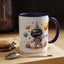 Birthday Mug - Happy Birthday Astronaut, Cake & Balloon