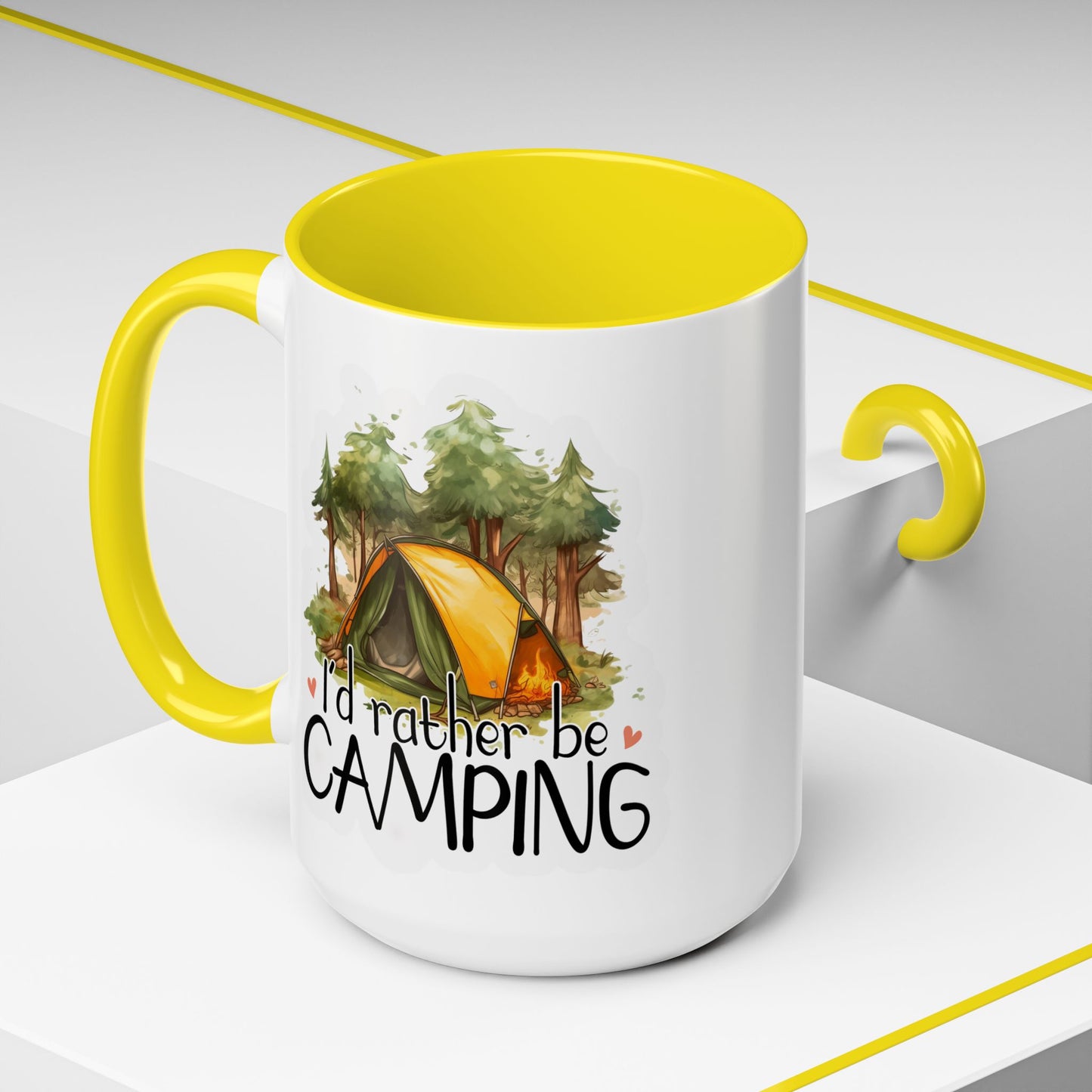 Adventure Mug - I'd Rather Be Camping Tent