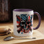 4th of July Mug - Skull With American Flag