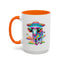 Alien Mug - Multicoloured Cow