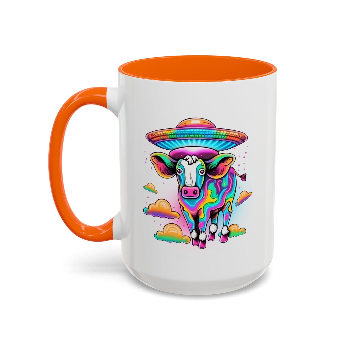 Alien Mug - Multicoloured Cow