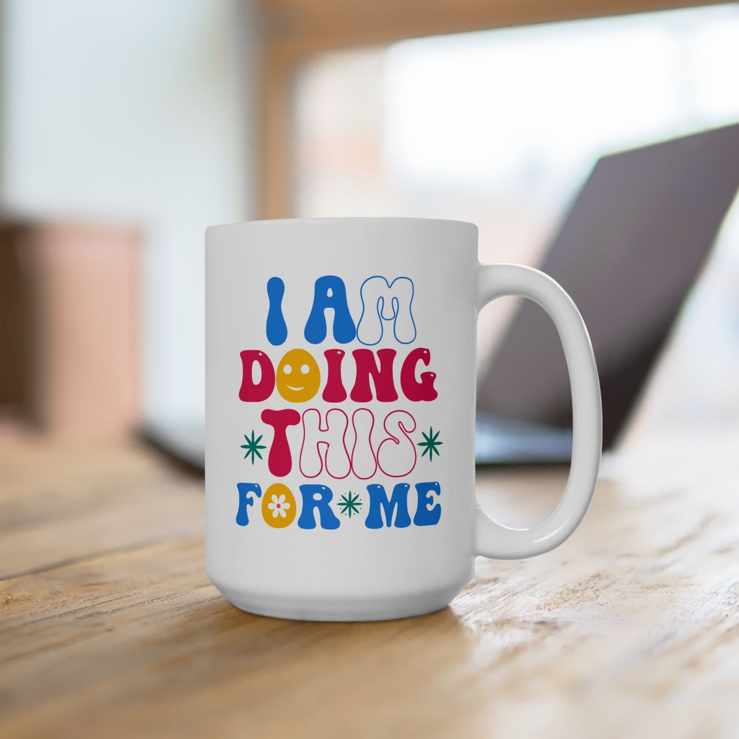 Motivation Mug - I Am Doing This For Me Retro