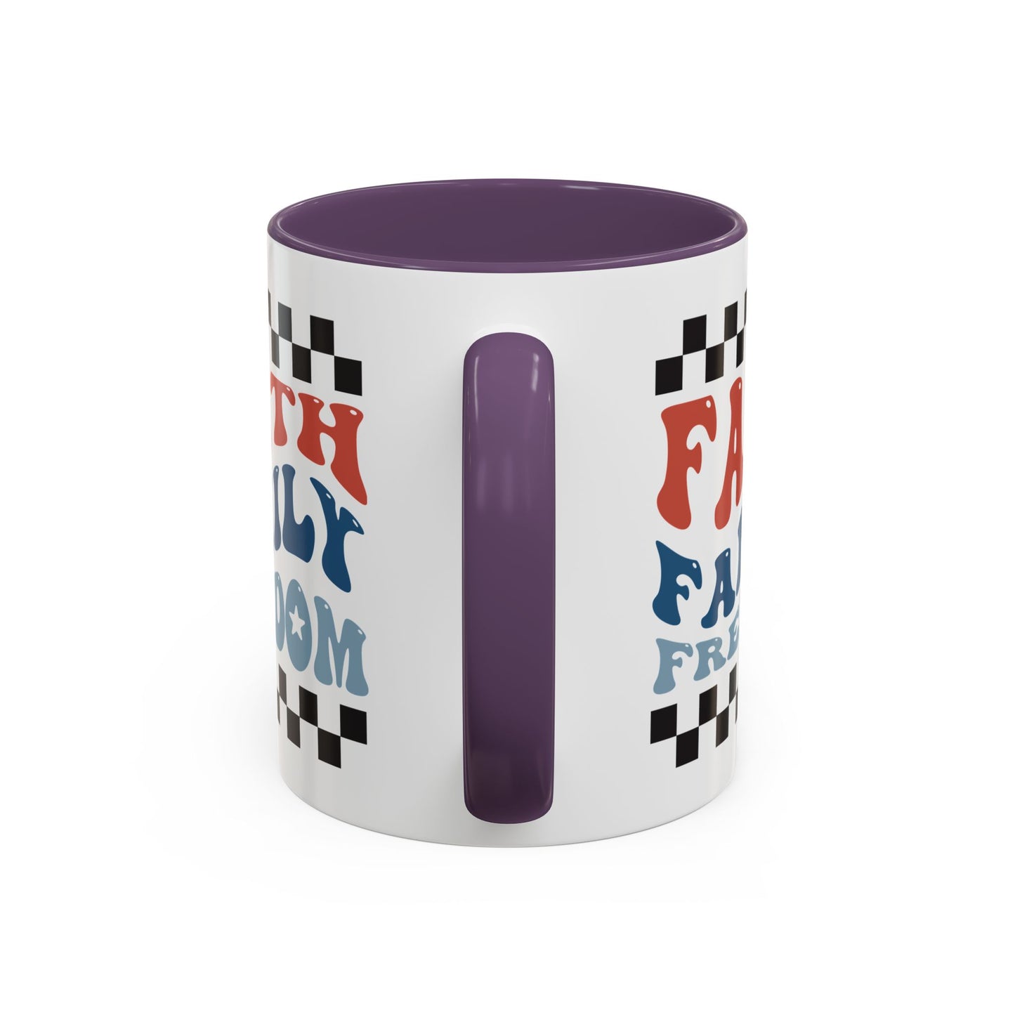 4th of July Mug - Faith Family Freedom
