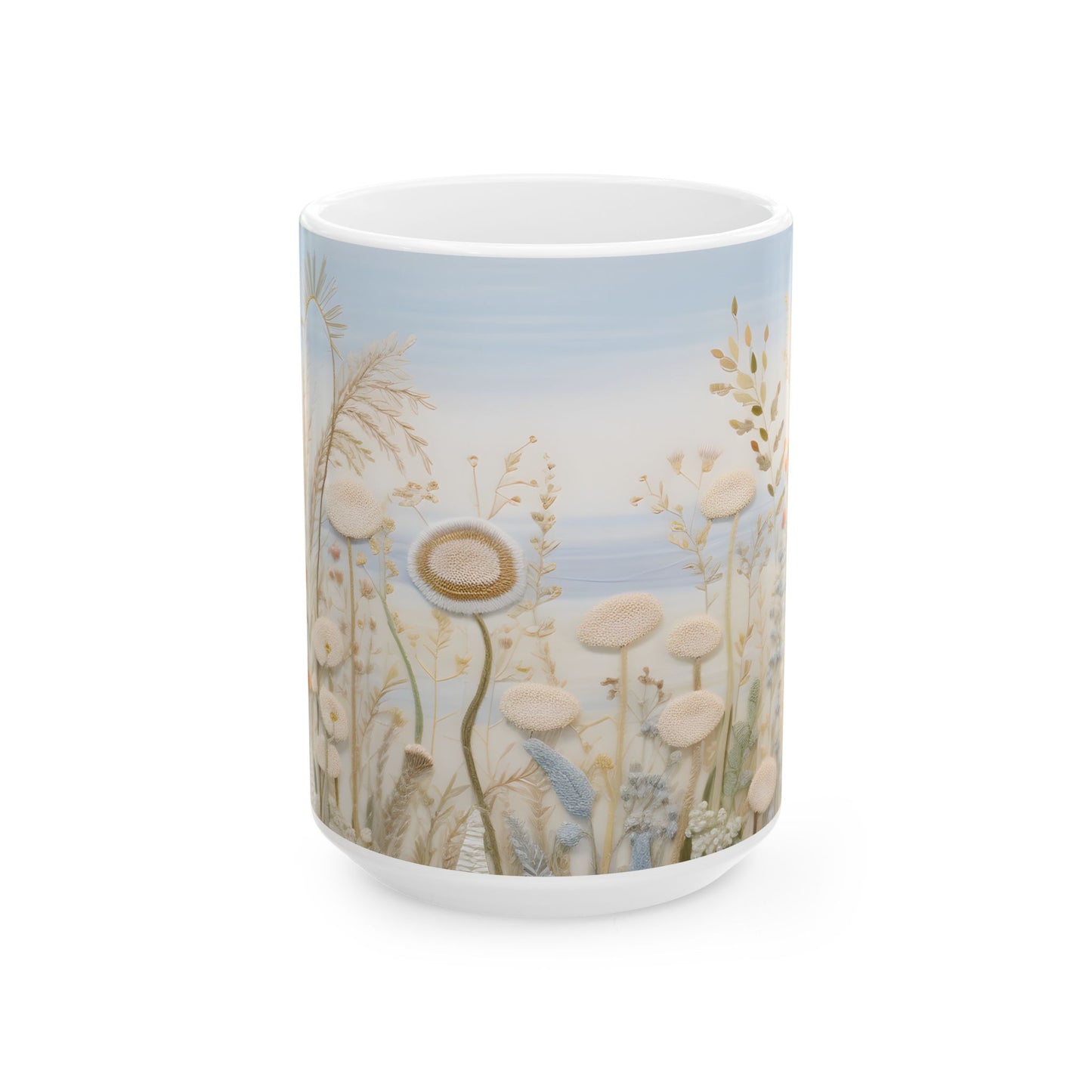 Artistic Mug - Felted Seaside