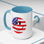 4th of July Mug - America Smiley Face