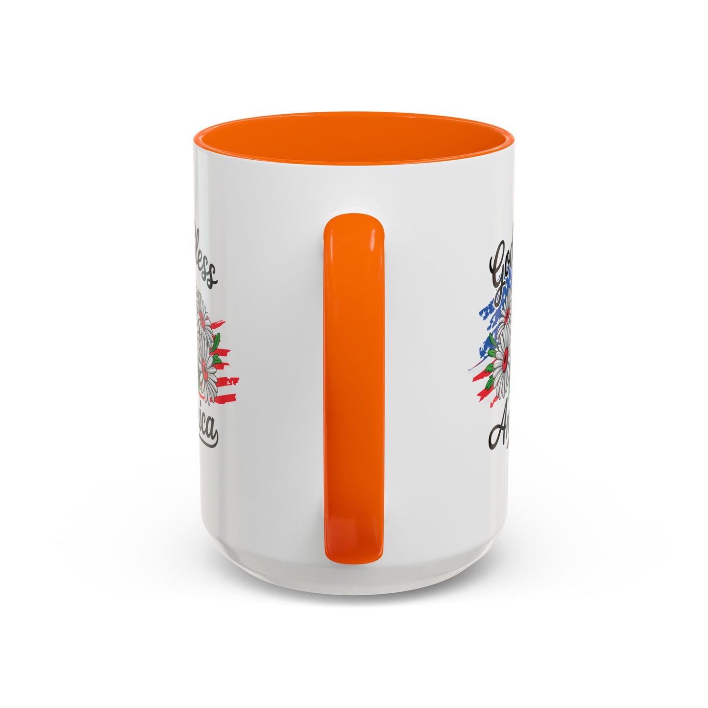 4th of July Mug - God Bless America Daisies