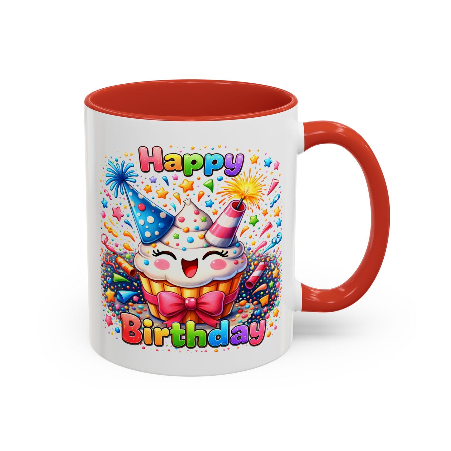 Birthday Mug - Happy Cupcake