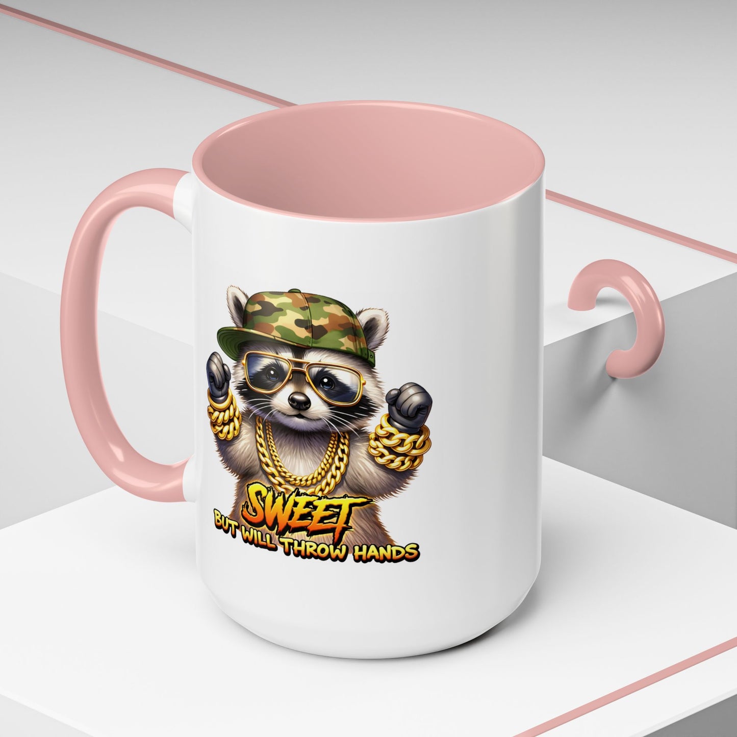 Humor Mug - Sweet But Will Throw Hands