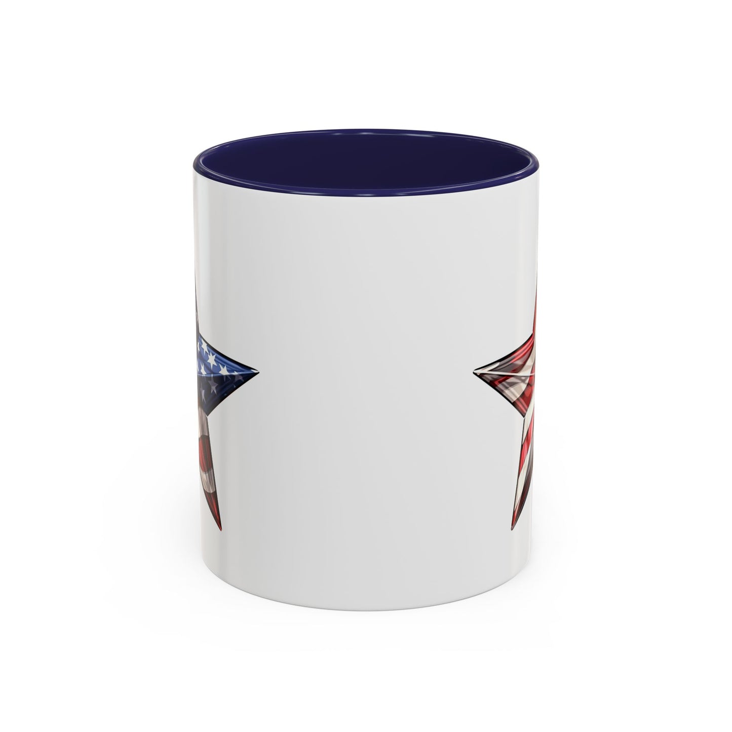 4th of July Mug - American Flag Star 3