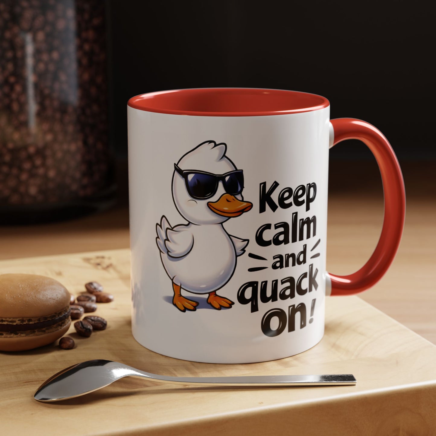 Wellness Mug - Keep Calm And Quack On