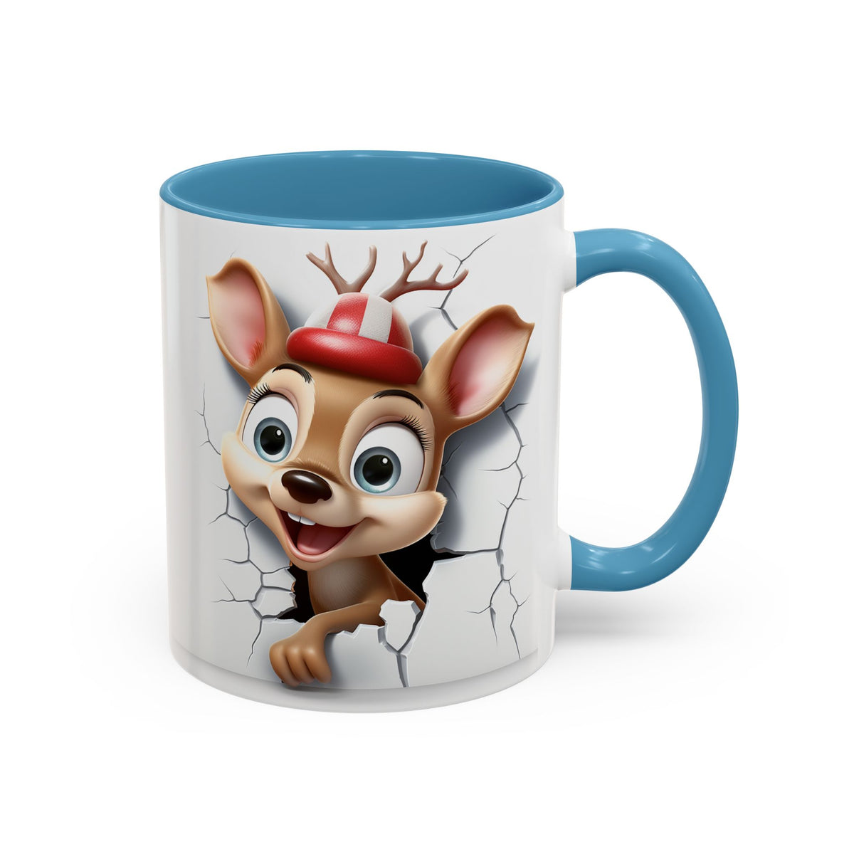 Chistmas Mug - Reindeer 3D 4