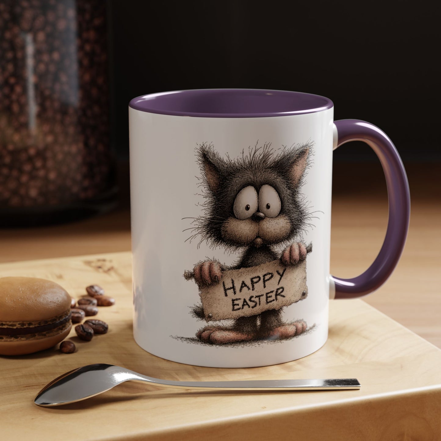 Easter Mug - Happy Easter Cat