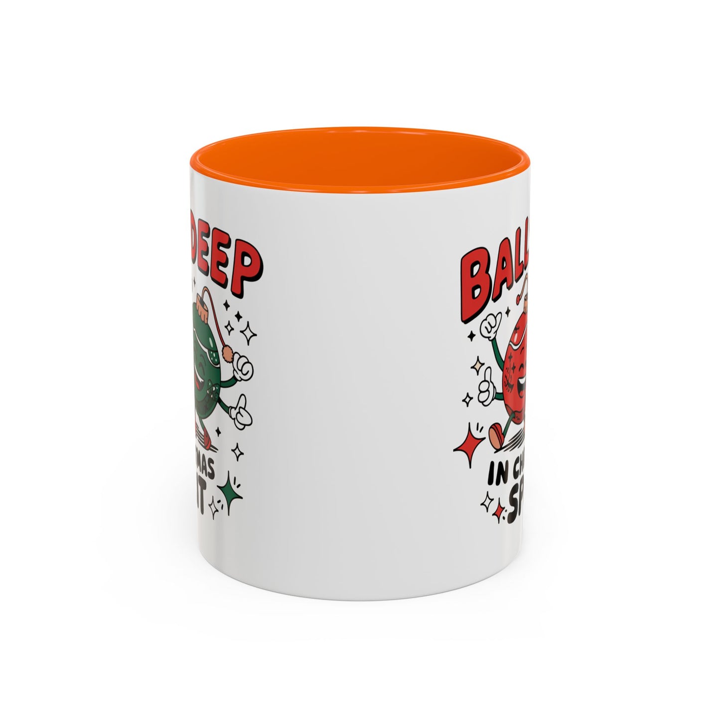 Adult Mug - Balls Deep in Christmas Spirit