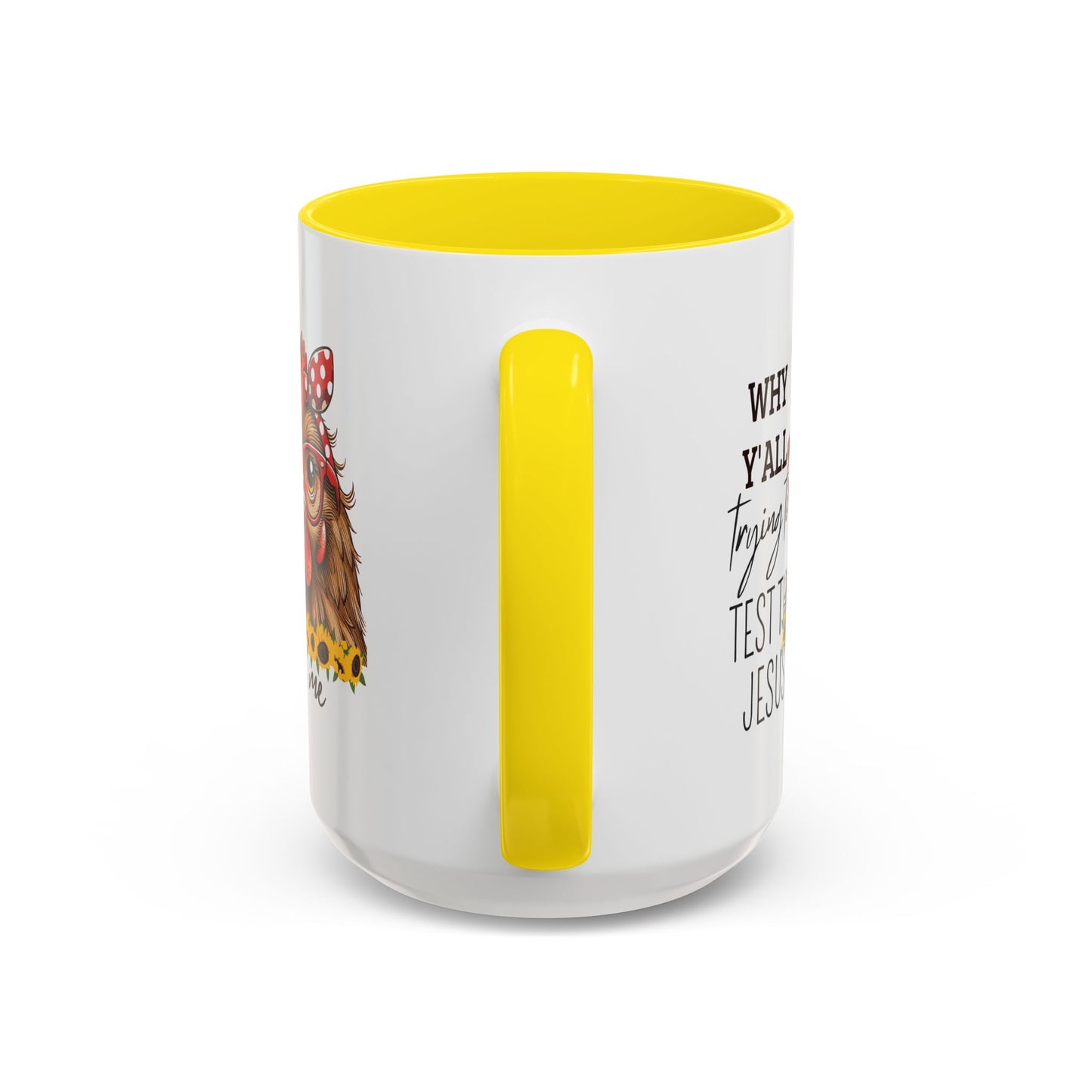 Humor Mug - Why Y'all Trying