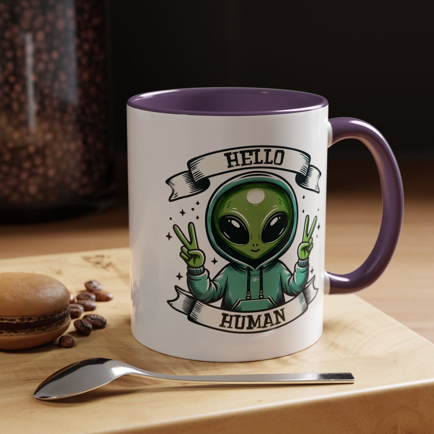 Alien Mug - Hello Human