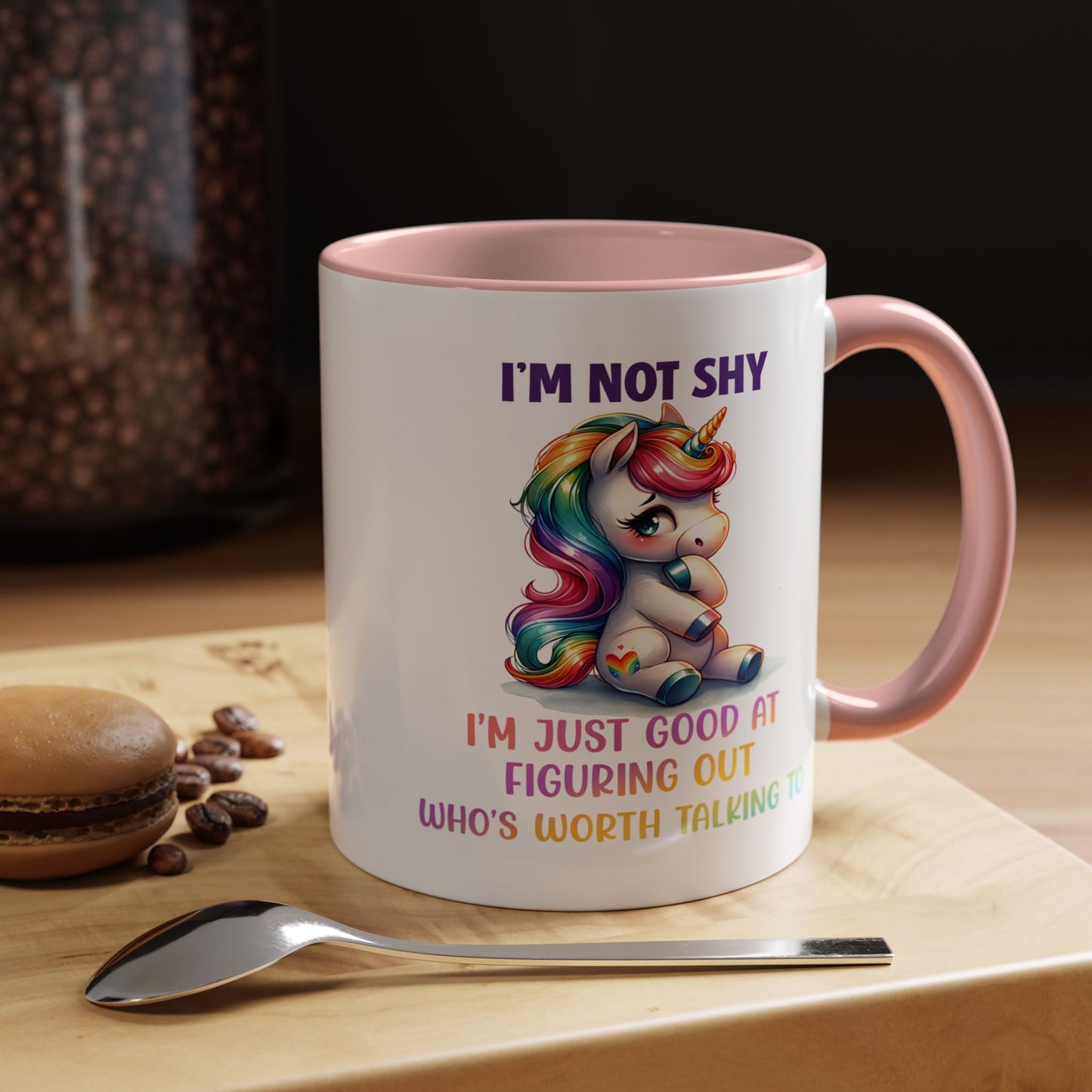 Humor Mug - I'm Not Shy