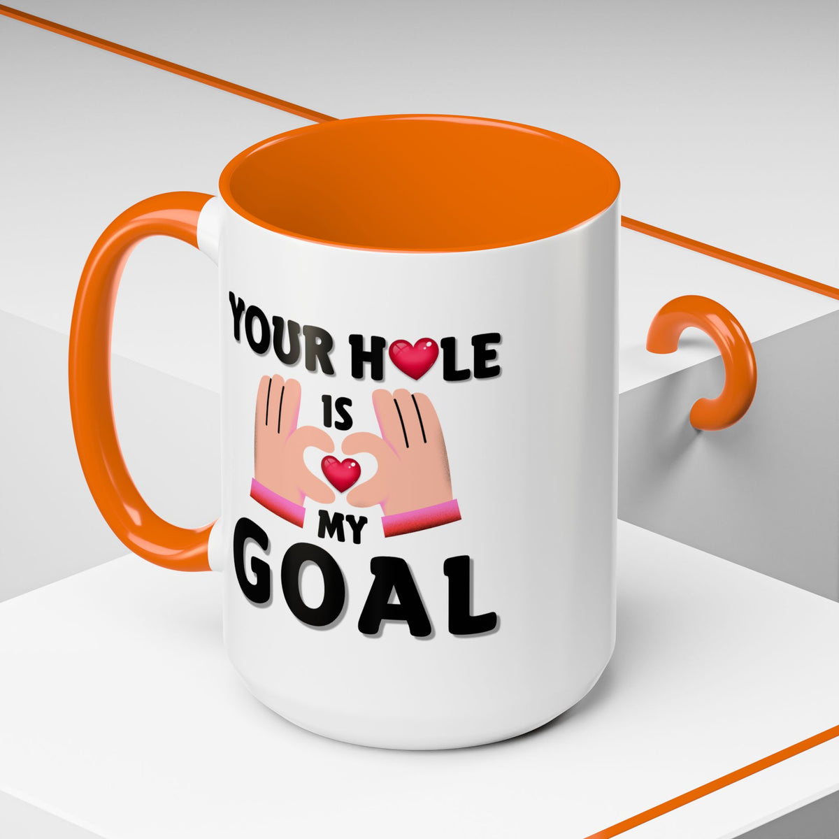 Adult Mug - Your Hole Is My Goal