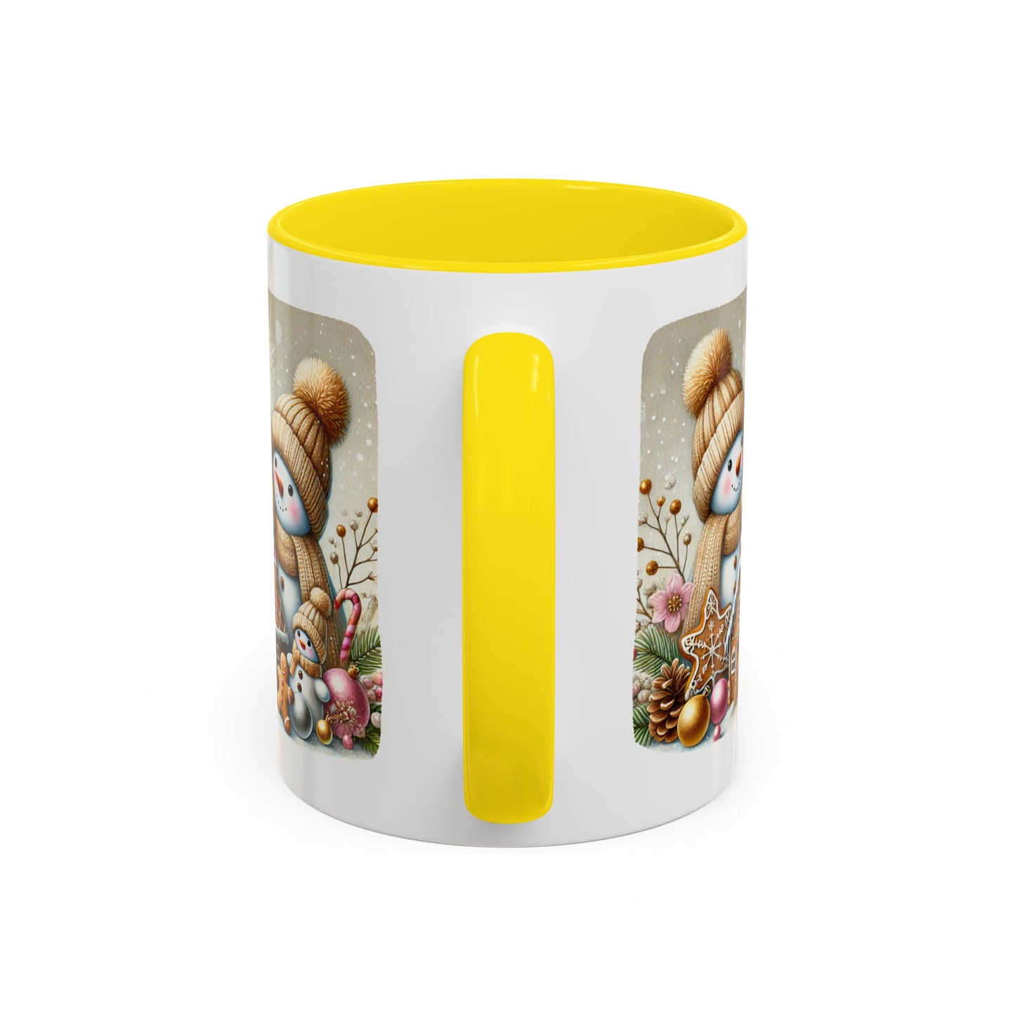 Christmas Mug - Gingerbread Snowman Family 2