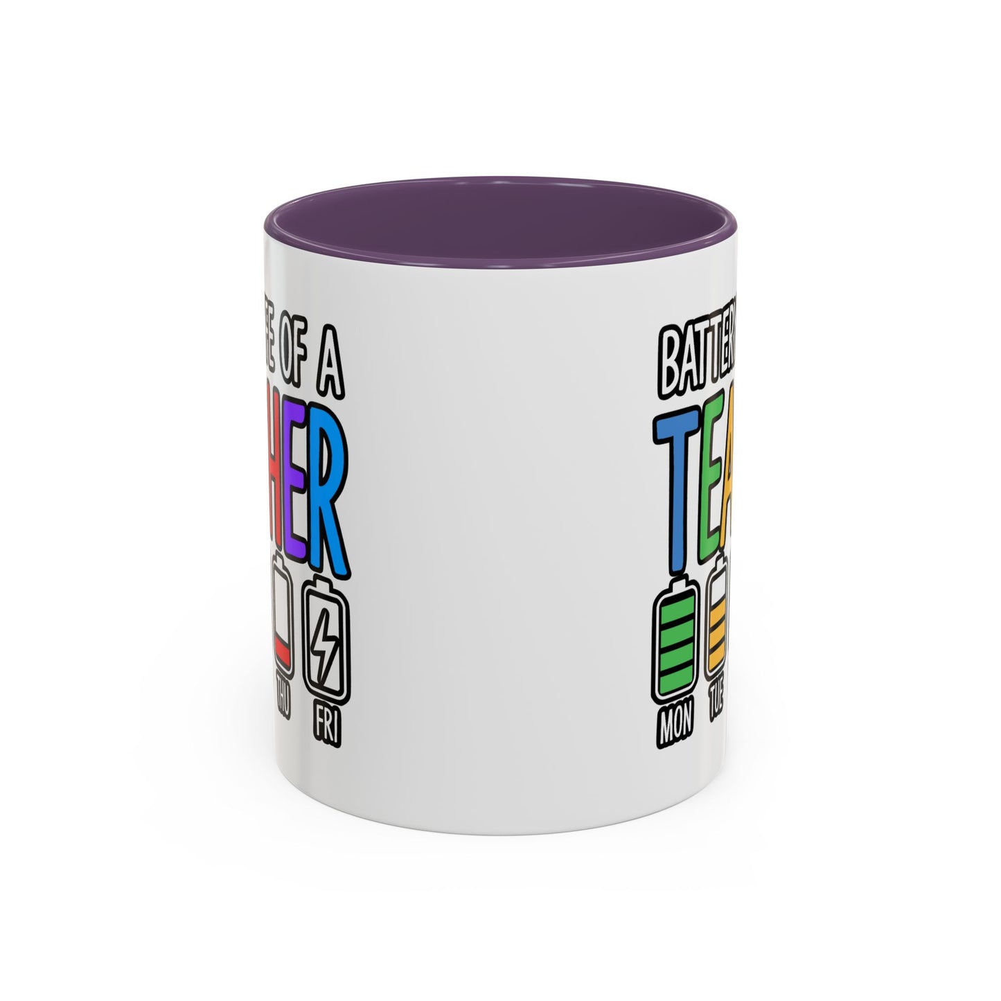 Office Mug - Battery Life of a Teacher