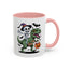 Halloween Mug - Skeleton Riding Dinosaur