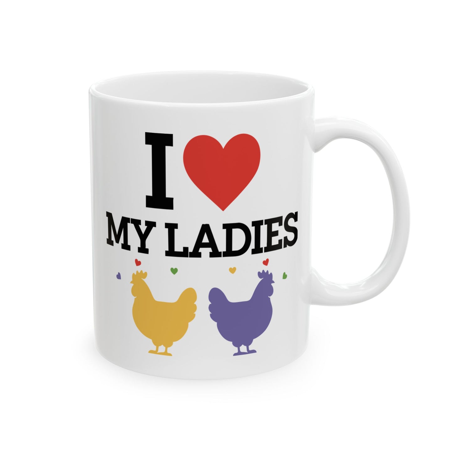 Adult Mug - I Love My Ladies