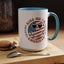 4th of July Mug - Kiss Me I'm American