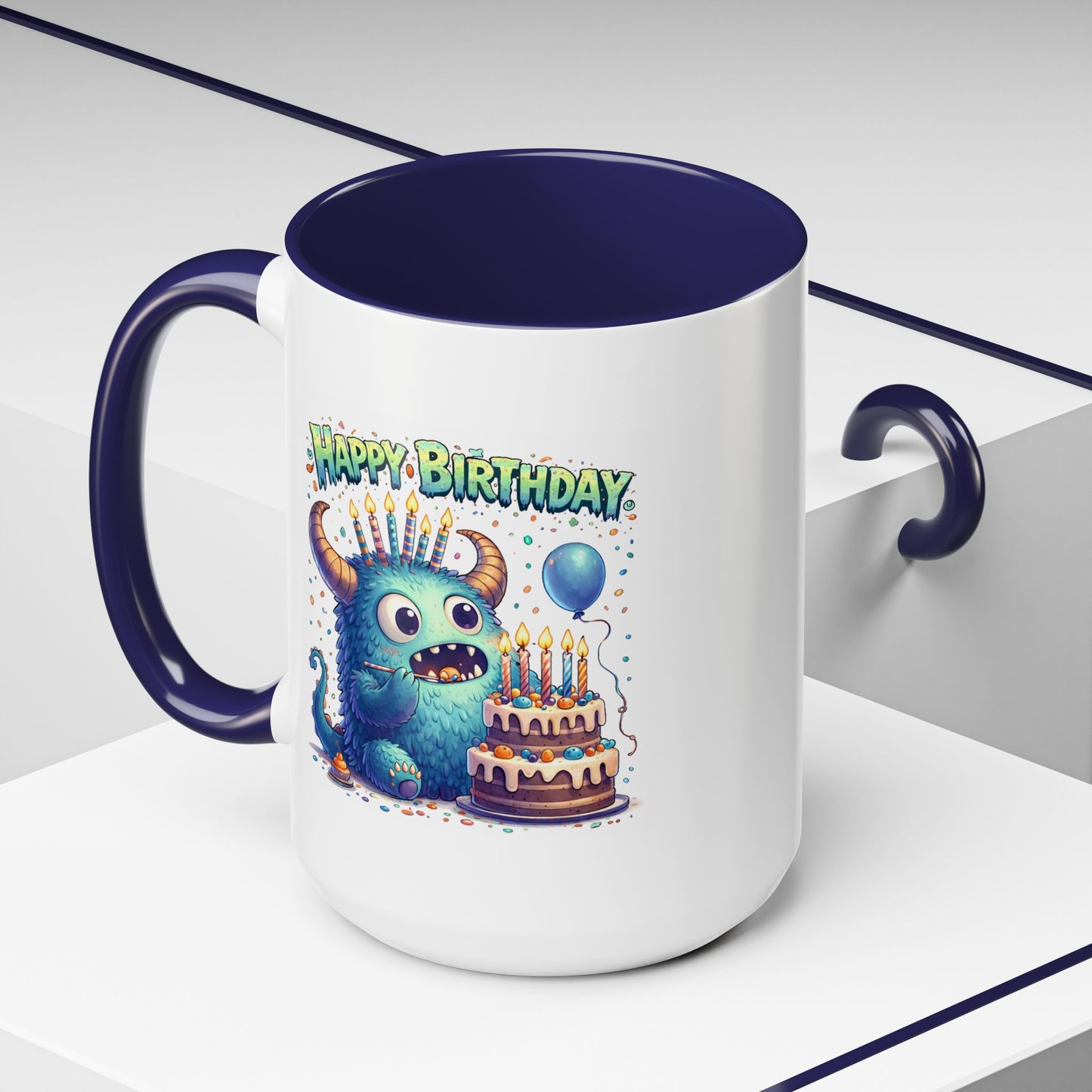 Birthday Mug - Monster Cake