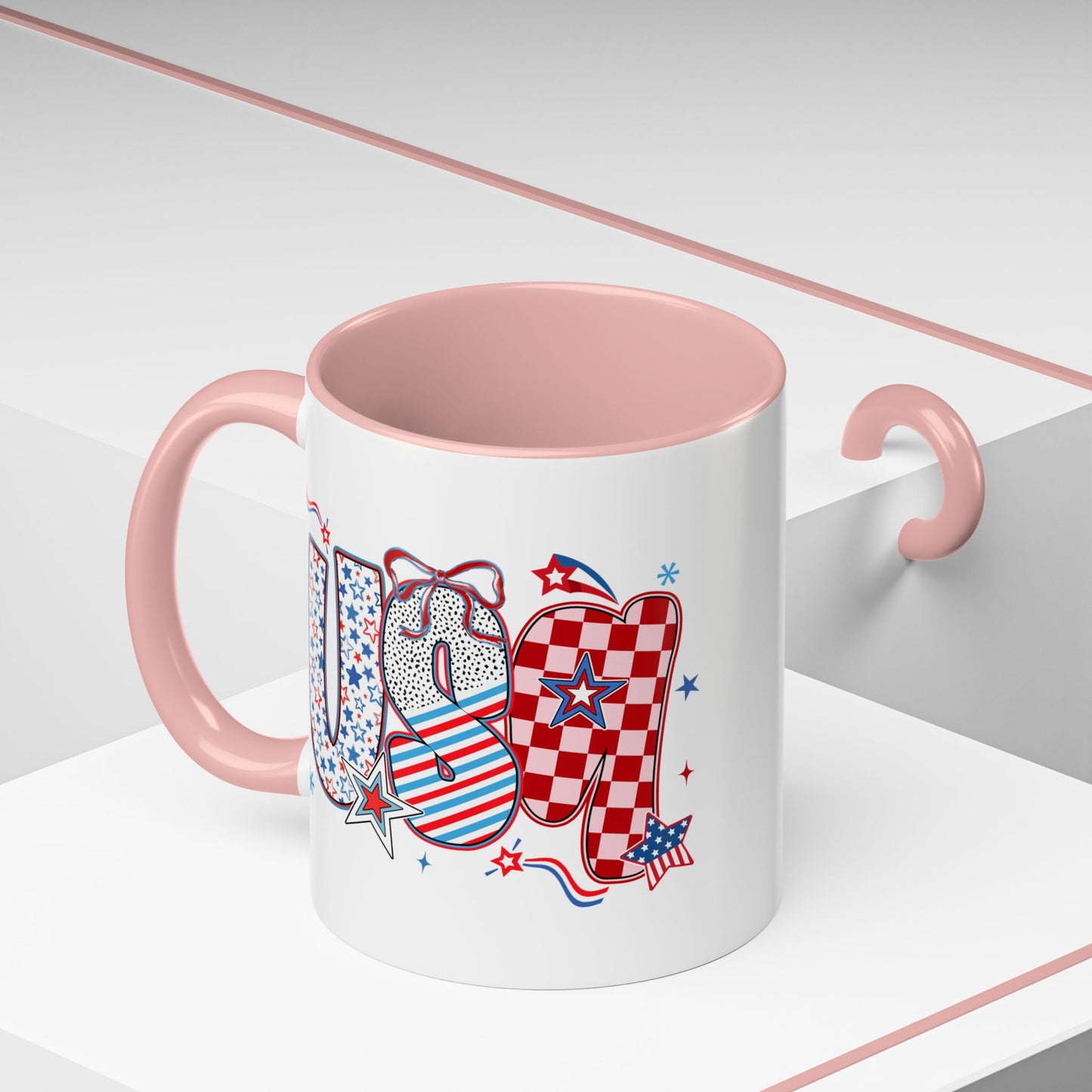 4th of July Mug - USA Coquette