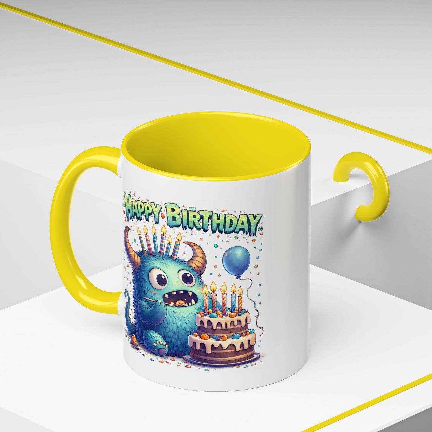 Birthday Mug - Monster Cake