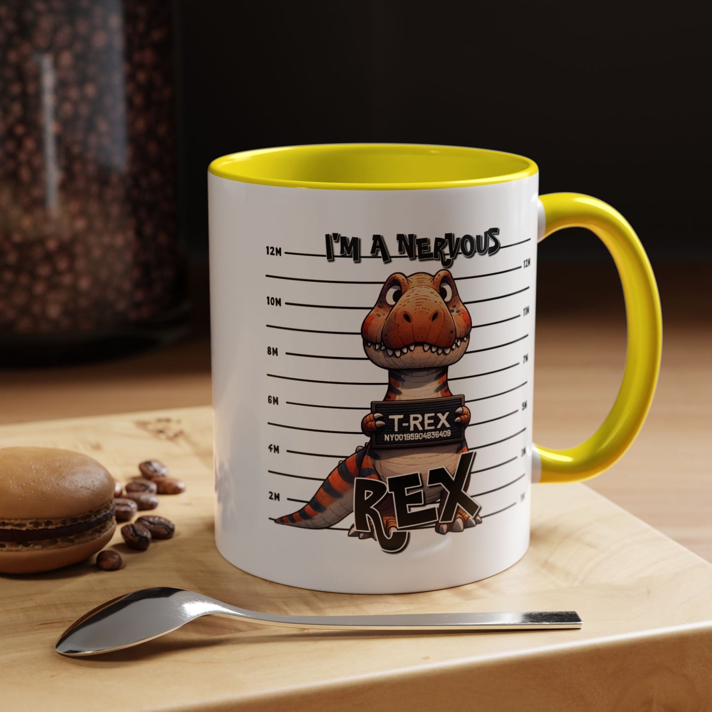 Humor Mug - I'm A Nervous Rex