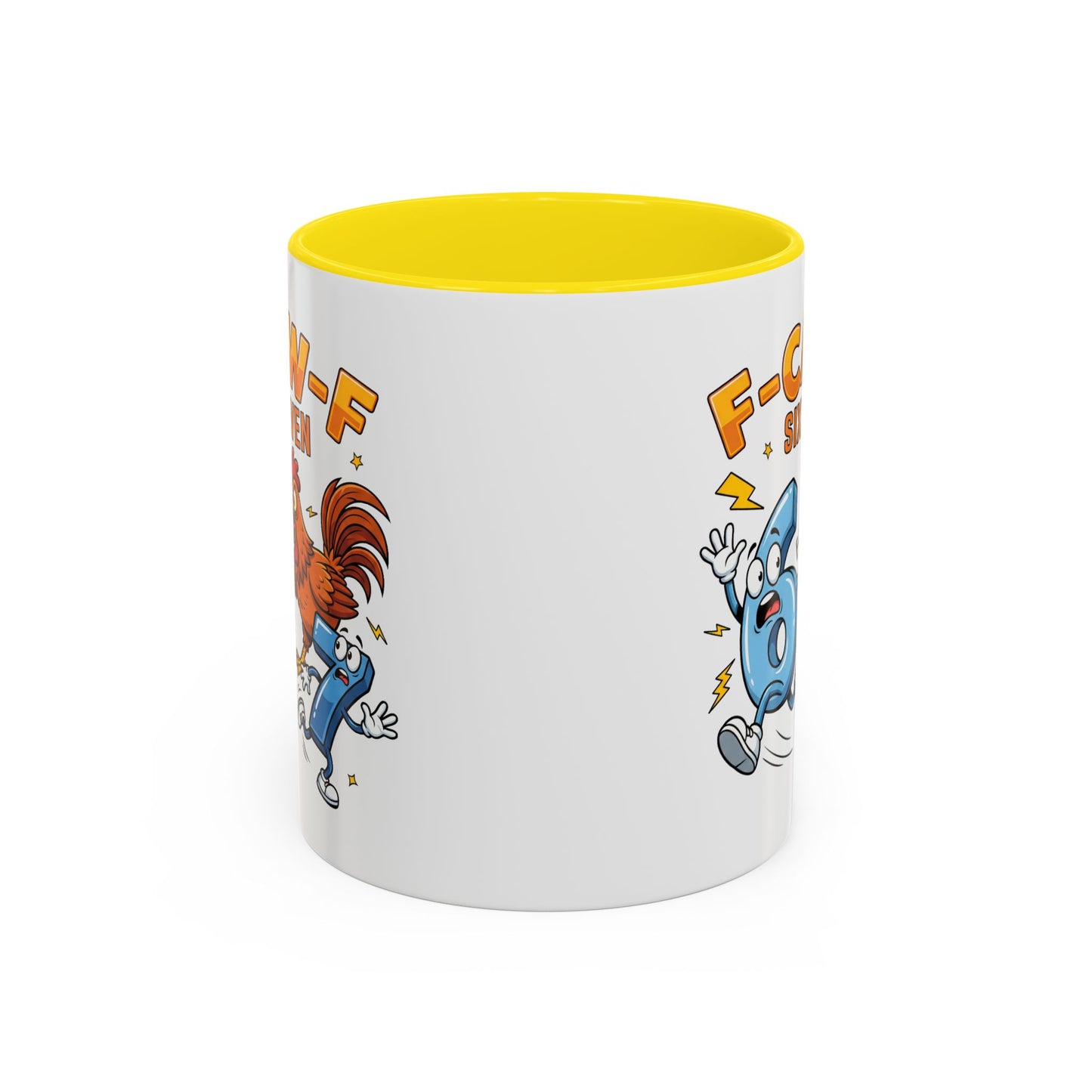 Humor Mug - F-CAW-F Six Seven