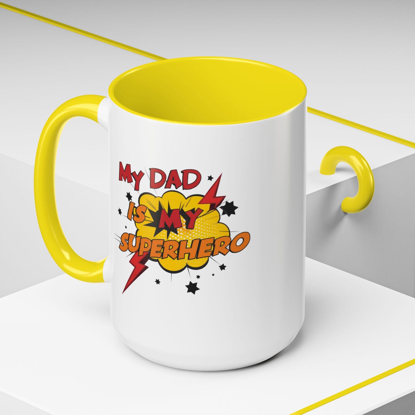 Father's Day Mug - My Dad Superhero