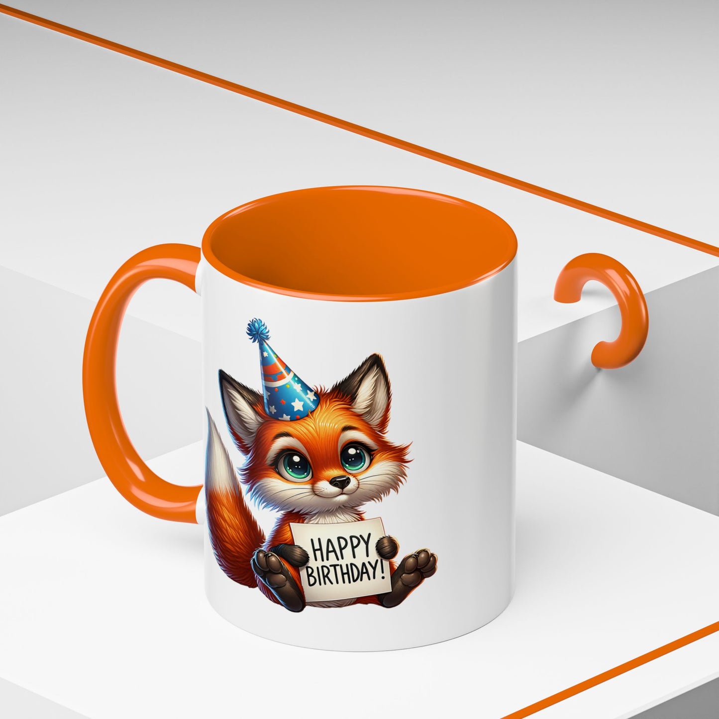 Birthday Mug - Fox Clipart
