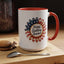 4th of July Mug - Happy Birthday America Sunflower