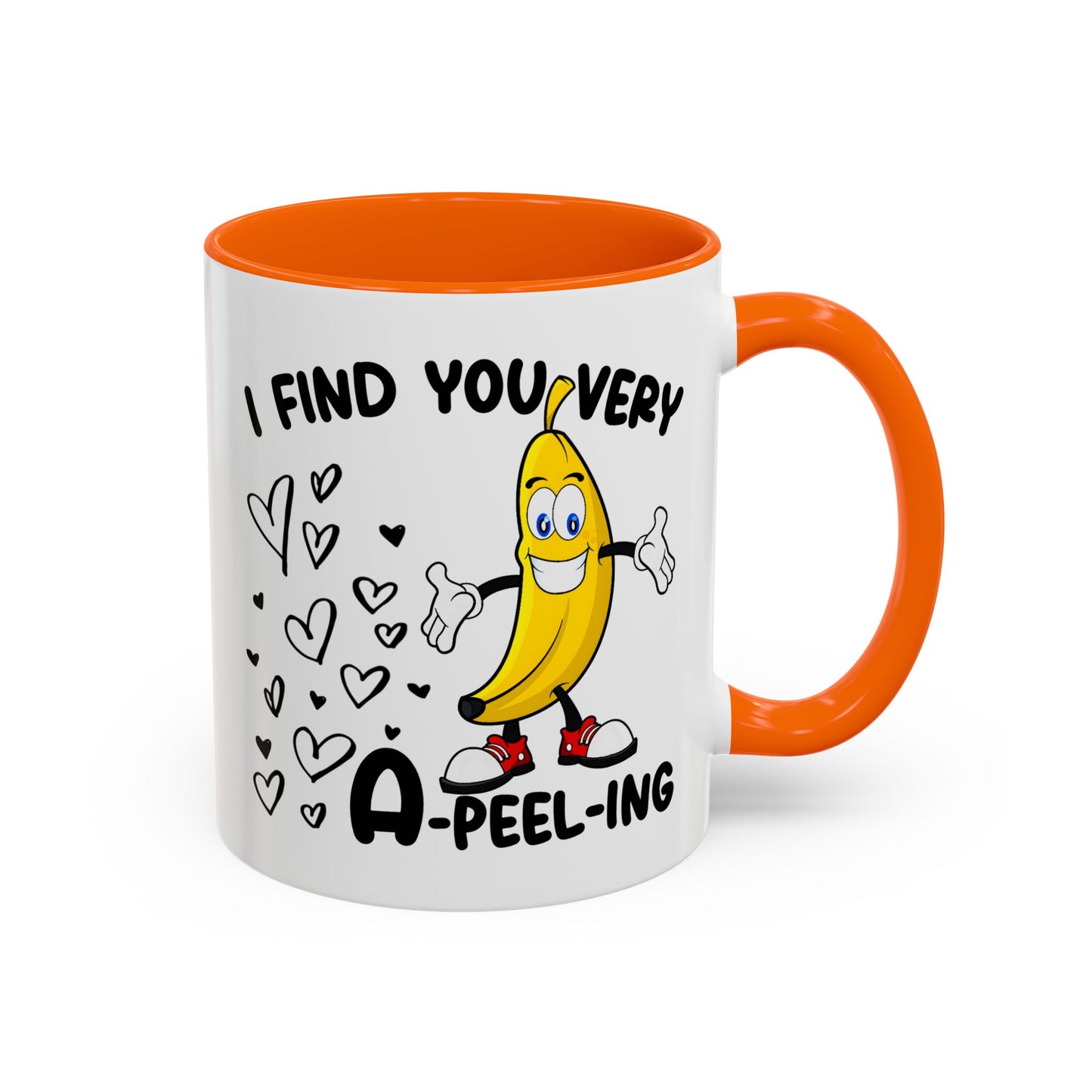 Adult Mug - I Find You Very A-Peel-Ing