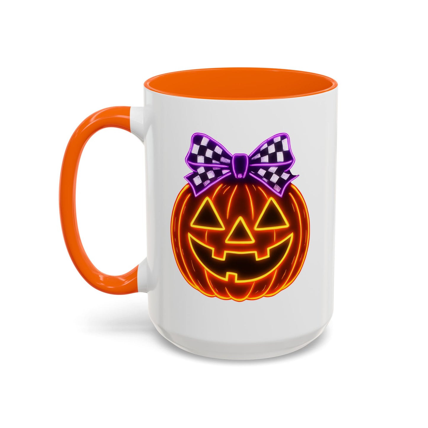 Halloween Mug - Purple Bow's Pumpkin