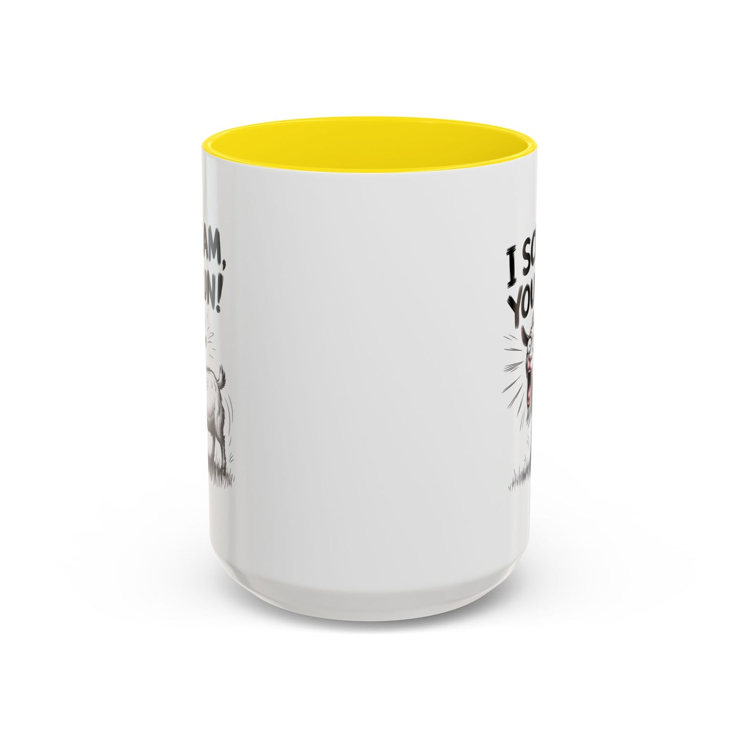 Humor Mug - I Scream, You Run
