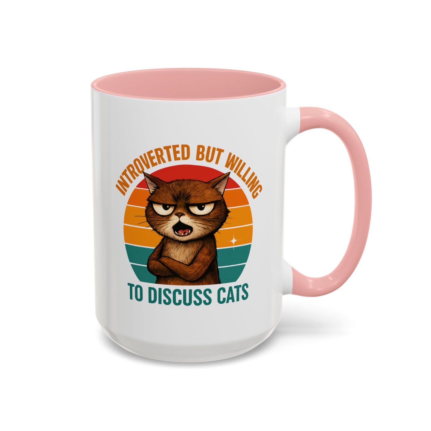 Animal Mug - Introverted But Willing To Discuss Cats