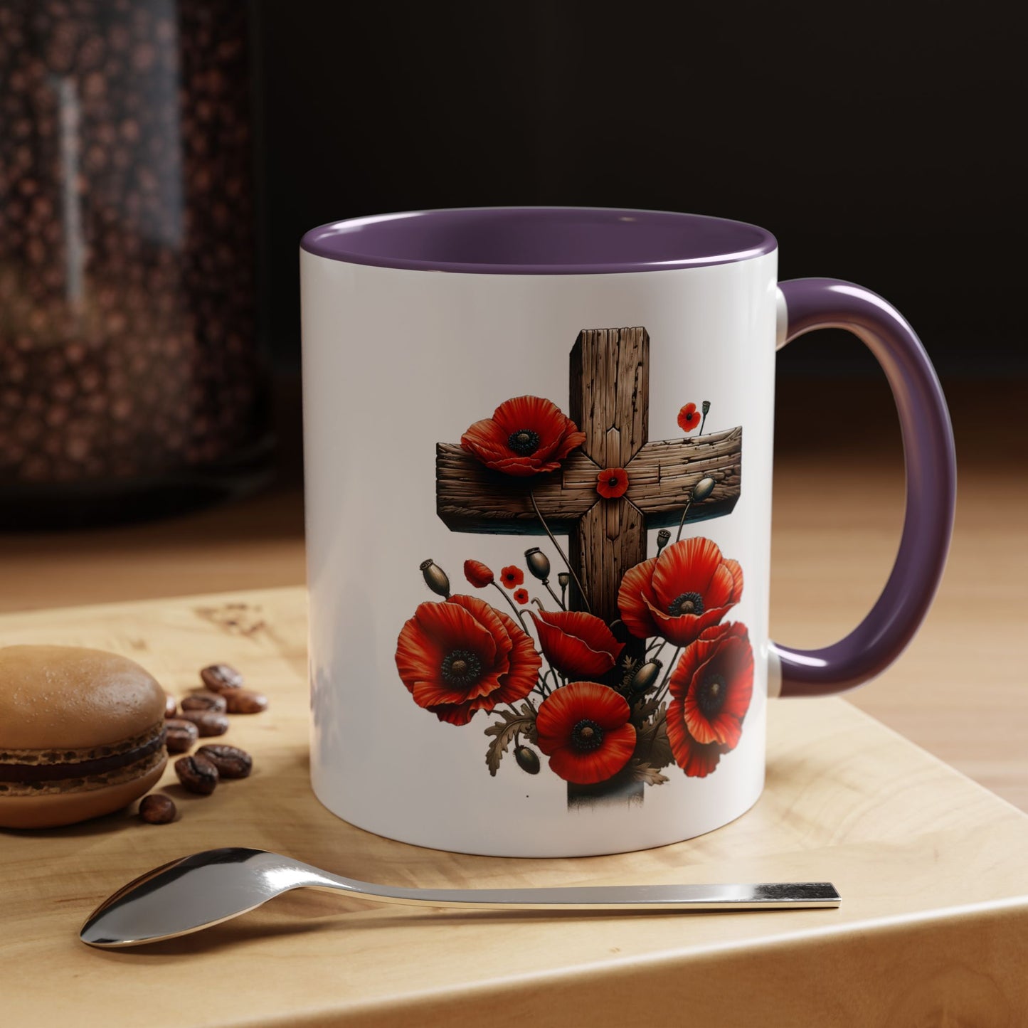 4th of July Mug - Fallen Soldier Cross