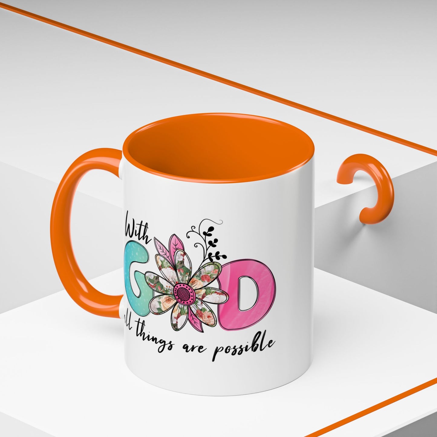 Religious Mug - With God