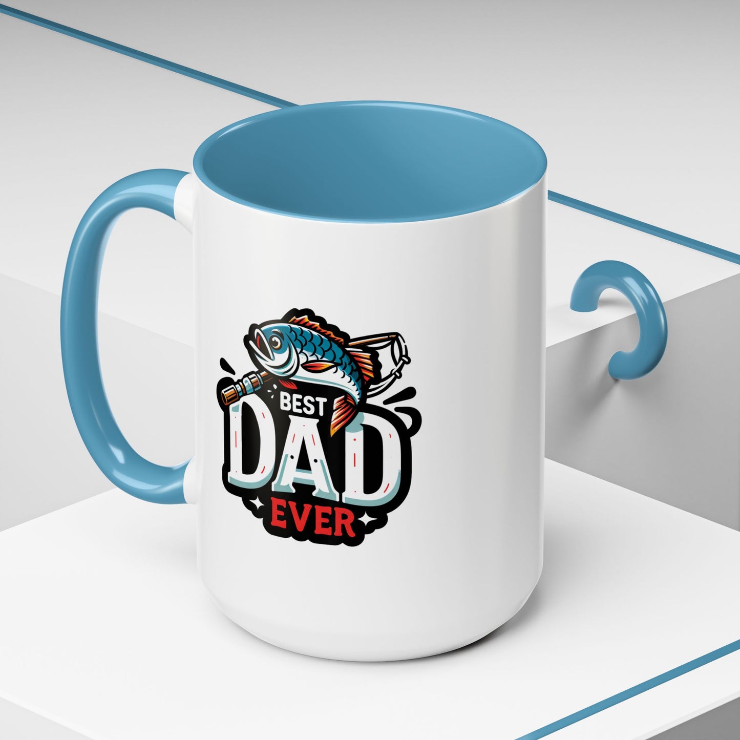 Father's Day Mug - Best Dad Ever Fishing