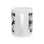 Humor Mug - Problem Solved - Boy Kicks Girl
