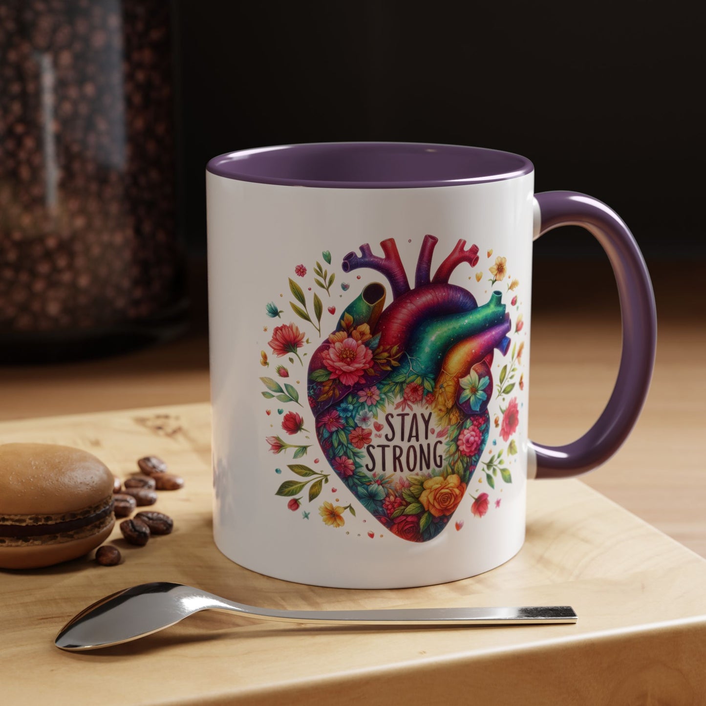 Wellness Mug - Stay Strong Heart