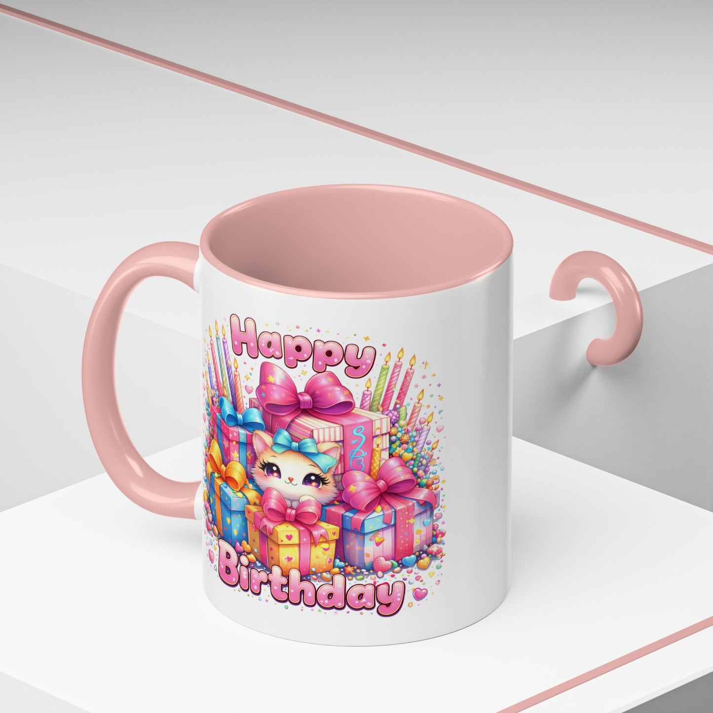 Birthday Mug - Kawaii Kitty