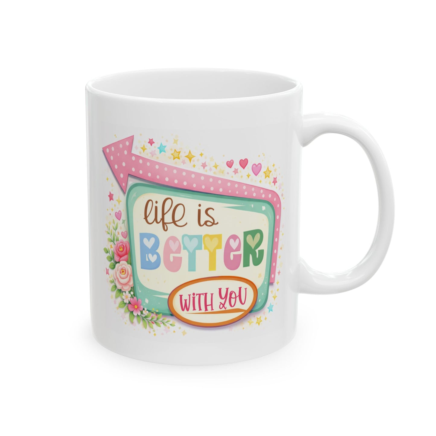 Anniversary Mug - Life Is better