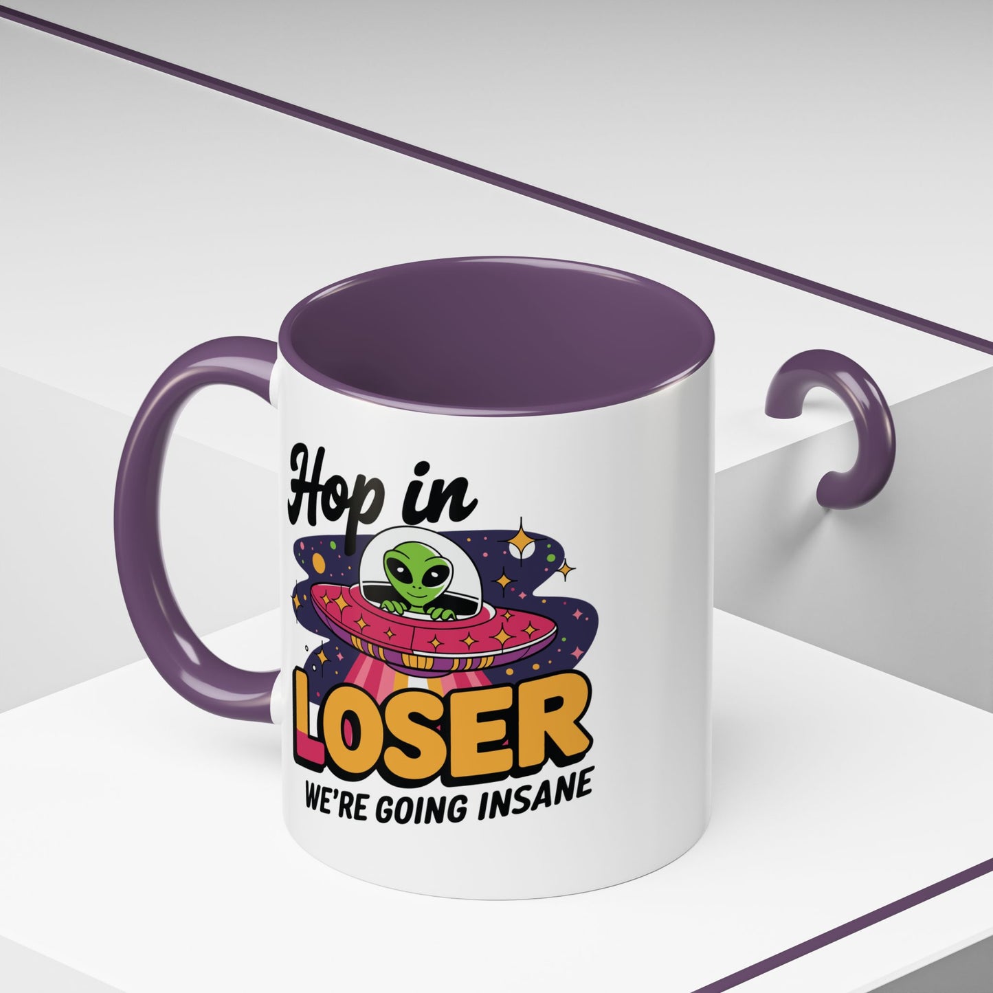 Alien Mug - Hop In Loser