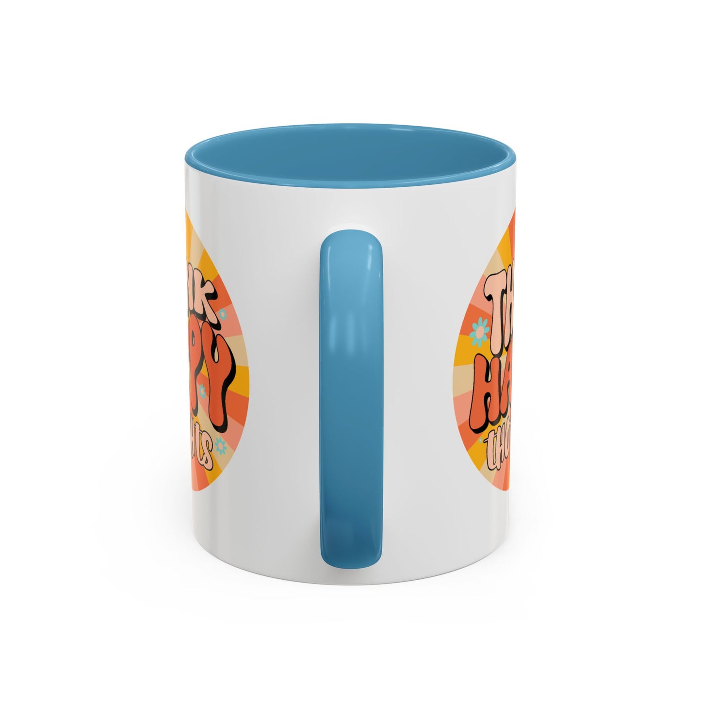 Wellness Mug - Think Happy Thoughts Hippie