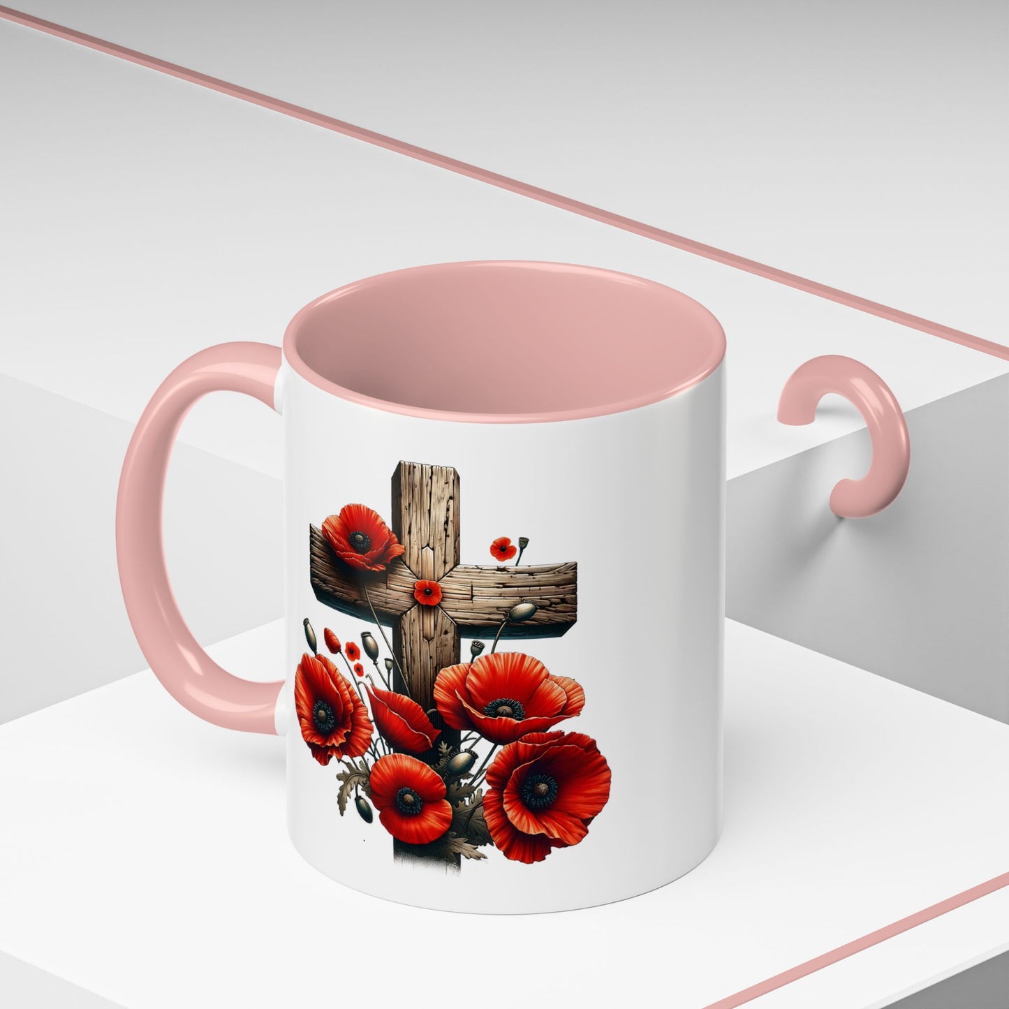 4th of July Mug - Fallen Soldier Cross
