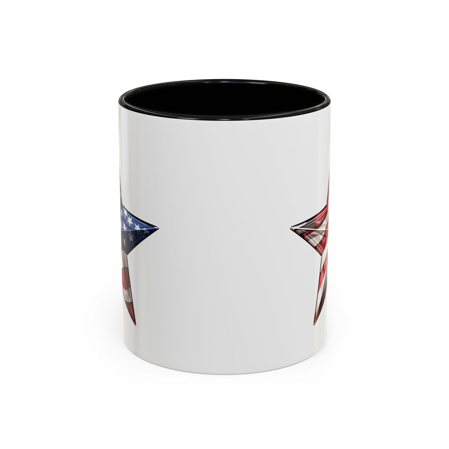 4th of July Mug - American Flag Star 3