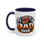 Father's Day Mug - Best Dad Ever Football